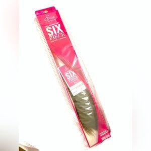 100% Human hair 6 piece Extension pack. NWT unopened Color #2, 14"